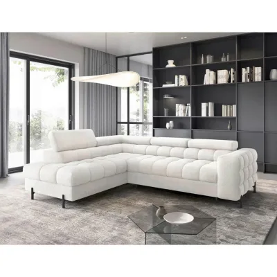 P & B Ecksofa Weiß 276x200 cm
