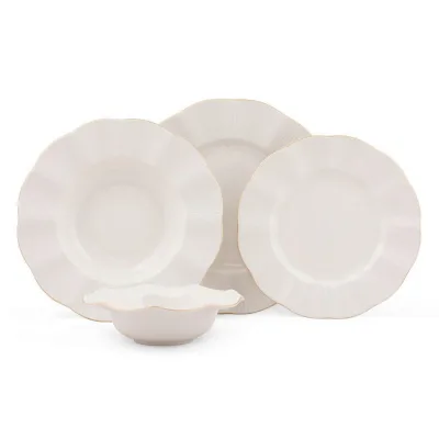 P & B Kombiservice Creme, Gold