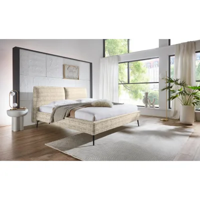 P & B Polsterbett Beige 180x200 cm