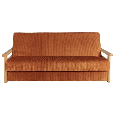 P & B Schlafsofa Malaga Terracotta 220x90x90 cm