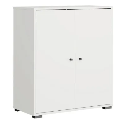 P & B Schuhschrank Weiß 70x80x33 cm