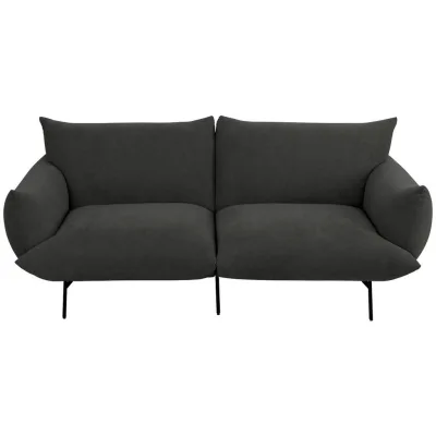 P & B Sofa Anthrazit 185x77x83 cm