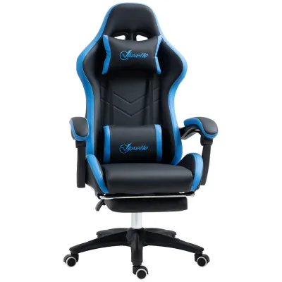 Pangivo Gaming-Stuhl Schwarz 65x129x65 cm