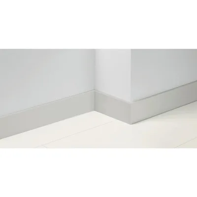 Parador Sockelleiste Sockelleiste SL 21 Weiß, Grau 2.5x10x220 cm