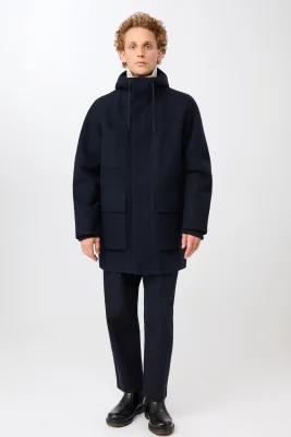 Parka aus Wollwalk