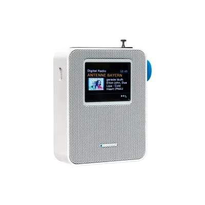 PDB 200   Steckdosenradio mit Bluetooth und DAB+   Weiß