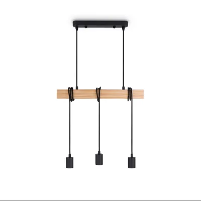 Pendelleuchte Sila braun