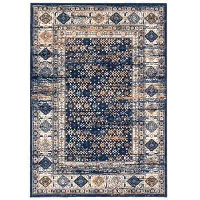 Pergamon Designer Blau 80x150 cm