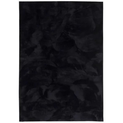 Pergamon Fellteppich Schwarz 200x290 cm