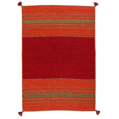 Pergamon Natur Rot 140x200 cm