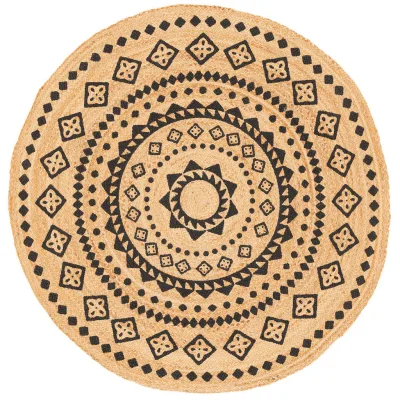 Pergamon Naturfaser Sand 80x80 cm