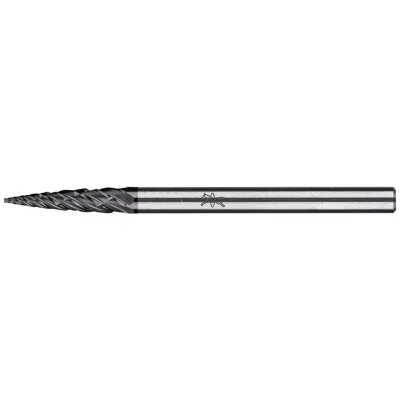 PFERD TOOLS Hartmetall Hochleistungsfrässtift ALLROUND Spitzbogen SPG Ø 03x13mm Schaft-Ø 3mm HICOAT beschichtet für Stahl