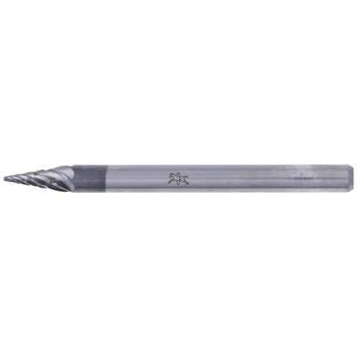 PFERD TOOLS Hartmetall Hochleistungsfrässtift ALLROUND Spitzkegel SKM Ø 03x07mm Schaft-Ø 3mm HICOAT beschichtet für Stahl