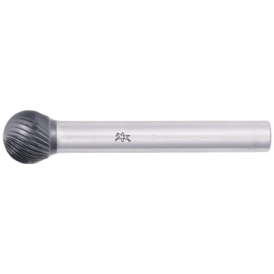 PFERD TOOLS Hartmetall Hochleistungsfrässtift Kugel KUD Ø 10x09mm Schaft-Ø 6mm Z5 HICOAT beschichtet universal fein