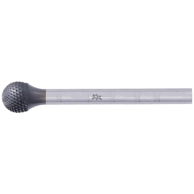 PFERD TOOLS Hartmetall Hochleistungsfrässtift MICRO Kugel KUD Ø 06x05mm Schaft-Ø 3mm HICOAT beschichtet für die Feinbearbeitung