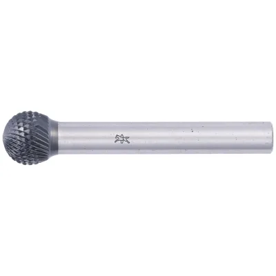 PFERD TOOLS Hartmetall Hochleistungsfrässtift MICRO Kugel KUD Ø 10x09mm Schaft-Ø 6mm HICOAT beschichtet für die Feinbearbeitung