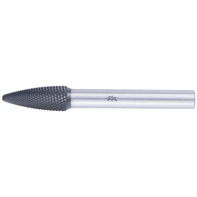 PFERD TOOLS Hartmetall Hochleistungsfrässtift MICRO Rundbogen RBF Ø 08x20mm Schaft-Ø 6mm HICOAT beschichtet für die Feinbearbeitung