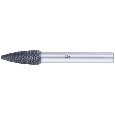 PFERD TOOLS Hartmetall Hochleistungsfrässtift MICRO Rundbogen RBF Ø 10x20mm Schaft-Ø 6mm HICOAT beschichtet für die Feinbearbeitung