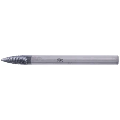 PFERD TOOLS Hartmetall Hochleistungsfrässtift MICRO Spitzbogen SPG Ø 03x07mm Schaft-Ø 3mm HICOAT beschichtet für die Feinbearbeitung