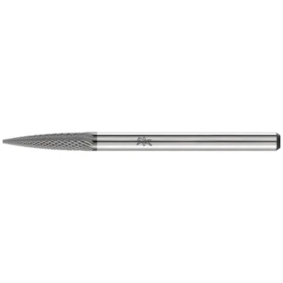 PFERD TOOLS Hartmetall Hochleistungsfrässtift MICRO Spitzbogen SPG Ø 03x13mm Schaft-Ø 3mm HICOAT beschichtet für die Feinbearbeitung