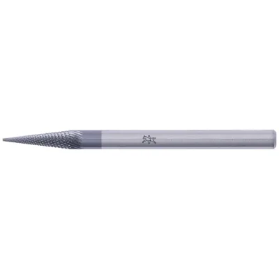 PFERD TOOLS Hartmetall Hochleistungsfrässtift MICRO Spitzkegel SKM Ø 03x11mm Schaft-Ø 3mm HICOAT beschichtet für die Feinbearbeitung