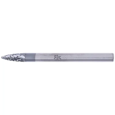 PFERD TOOLS Hartmetall Hochleistungsfrässtift Spitzbogen SPG Ø 03x07mm Schaft-Ø 3mm Z3P HICOAT beschichtet universal mittel kreuzverzahnt
