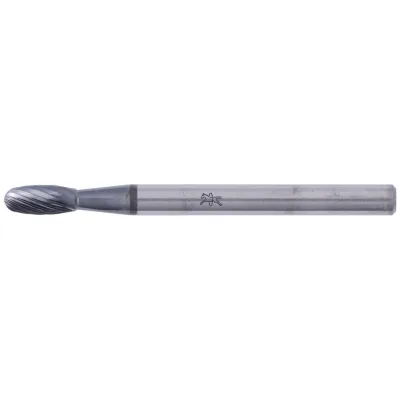 PFERD TOOLS Hartmetall Hochleistungsfrässtift Tropfen TRE Ø 03x07mm Schaft-Ø 3mm Z3 HICOAT beschichtet universal mittel