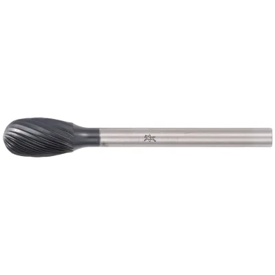 PFERD TOOLS Hartmetall Hochleistungsfrässtift Tropfen TRE Ø 06x10mm Schaft-Ø 3mm Z5 HICOAT beschichtet universal fein