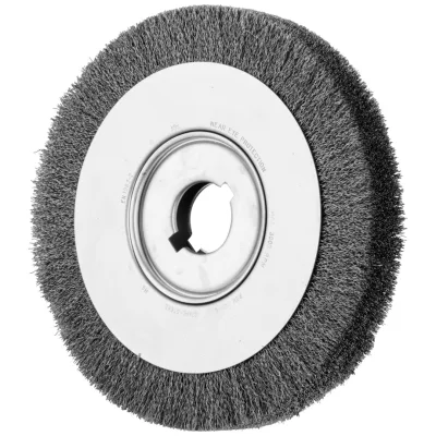 PFERD TOOLS Rundbürste breit ungezopft RBU Ø300x40x50,8 mm Bohrung Stahl-Draht-Ø0,30 Schleifbock