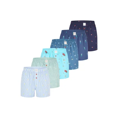 Phil & Co. Berlin Herren Boxer Classic Sets 6er Pack