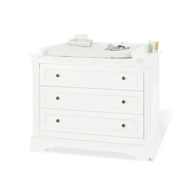 Pinolino Wickelkommode Pinolino Emilia Weiß 119x101x78 bzw 58 cm