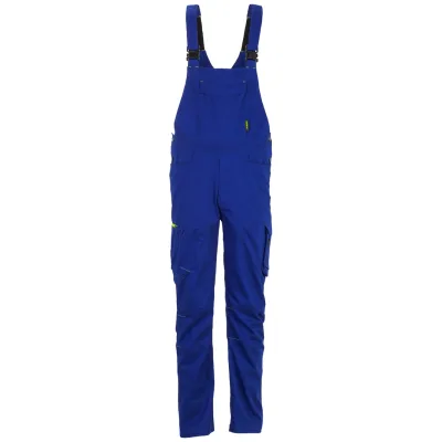Planam Stretchline Latzhose kornblau