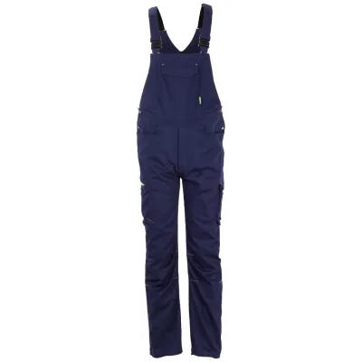 Planam Stretchline Latzhose marine