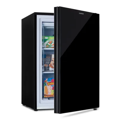 Pluto 80L Gefrierschrank 4-Sterne 80 Liter bis -18 °C Schwarz