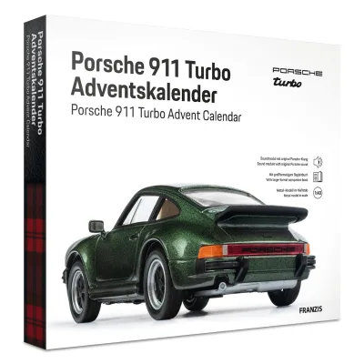 Porsche 911 Turbo Adventskalender 1:43