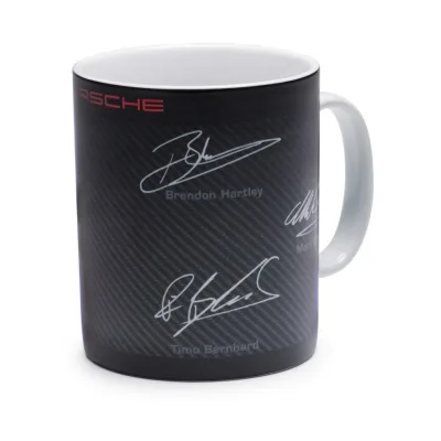 Porsche Kaffeebecher Schwarz
