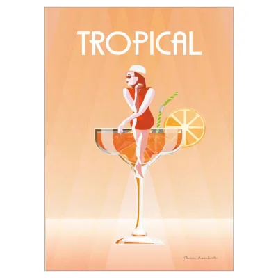 Poster&Frame Poster Orange 50x70x0.1 cm