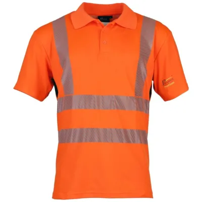 Prevent Asatex PREVENT Premium Warnschutz-Poloshirt PTW-POLO Gr. 2XL leuchtorange