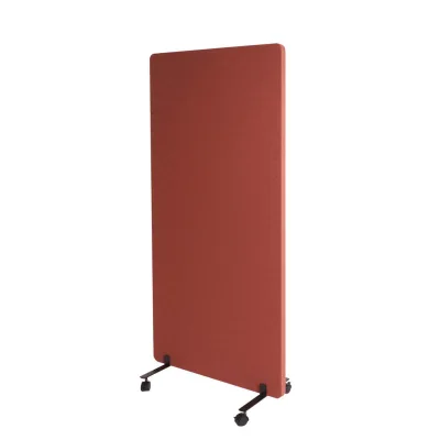 Proregal Akkustik-Trennwand Braun 80x167x39 cm