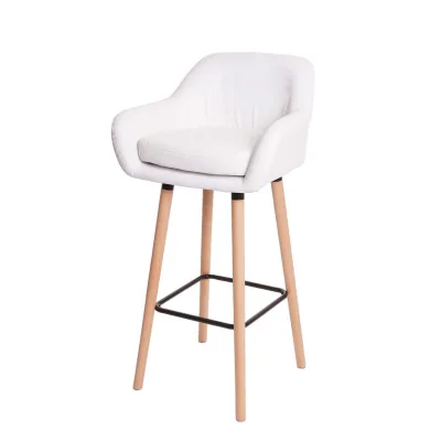 Proregal Barhocker Weiß 53x99x45 cm