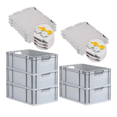 Proregal Eurobox Gelb 40x22x60 cm
