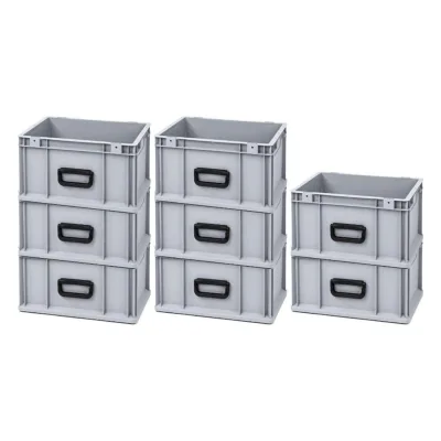 Proregal Eurobox Grau 30x22x40 cm