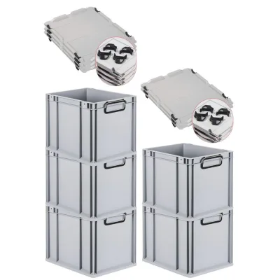 Proregal Eurobox Grau, Schwarz 30x32x40 cm