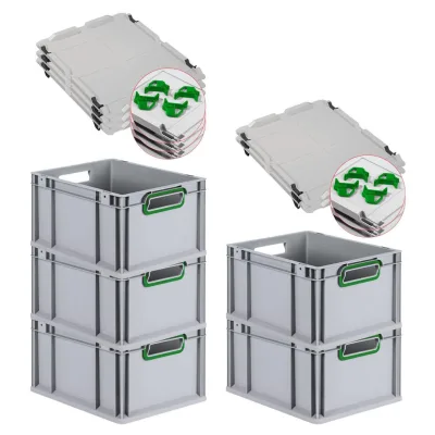 Proregal Eurobox Grün 30x22x40 cm