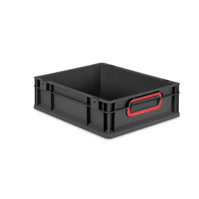 Proregal Eurobox Schwarz, Rot 30x12x40 cm