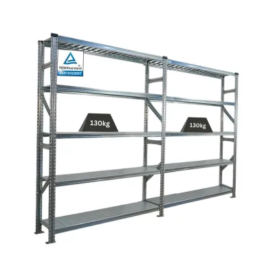 Proregal Fachbodenregal Silber 300x200x32 cm