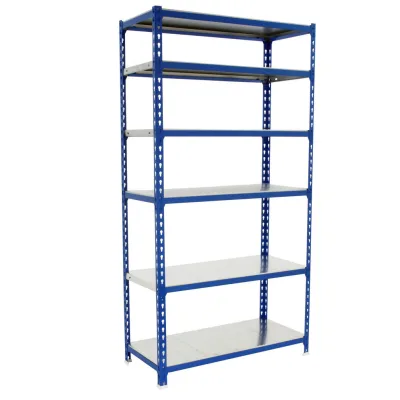 Proregal Schwerlastregal Blau 100x250x30 cm
