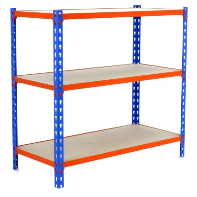 Proregal Schwerlastregal Blau 110x90x30 cm
