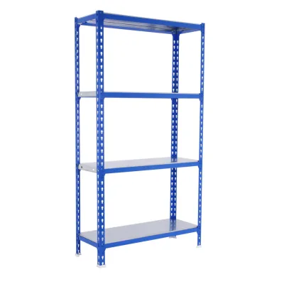 Proregal Schwerlastregal Blau 90x150x50 cm