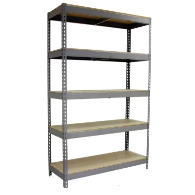 Proregal Schwerlastregal Grau 120x250x60 cm